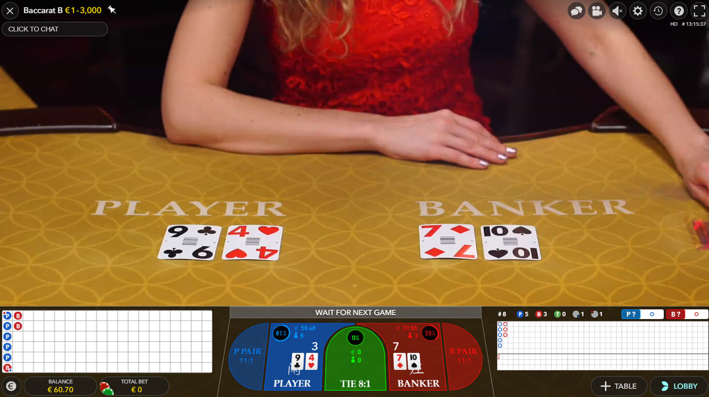 Live baccarat online casino for bitcoin and live baccarat bonuses