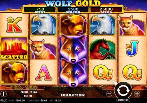 Wolf Gold Slots Game from Pragmatic Play：魅力的なゲーム体験